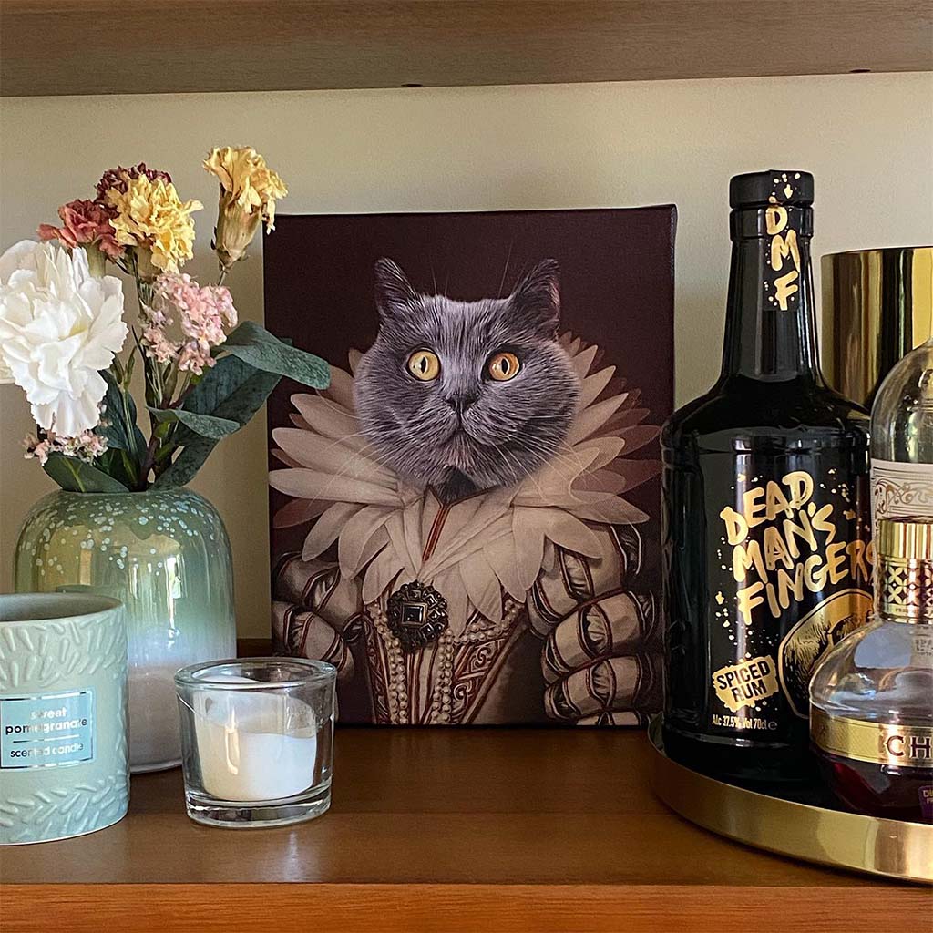 The Queen - Custom Pet Canvas