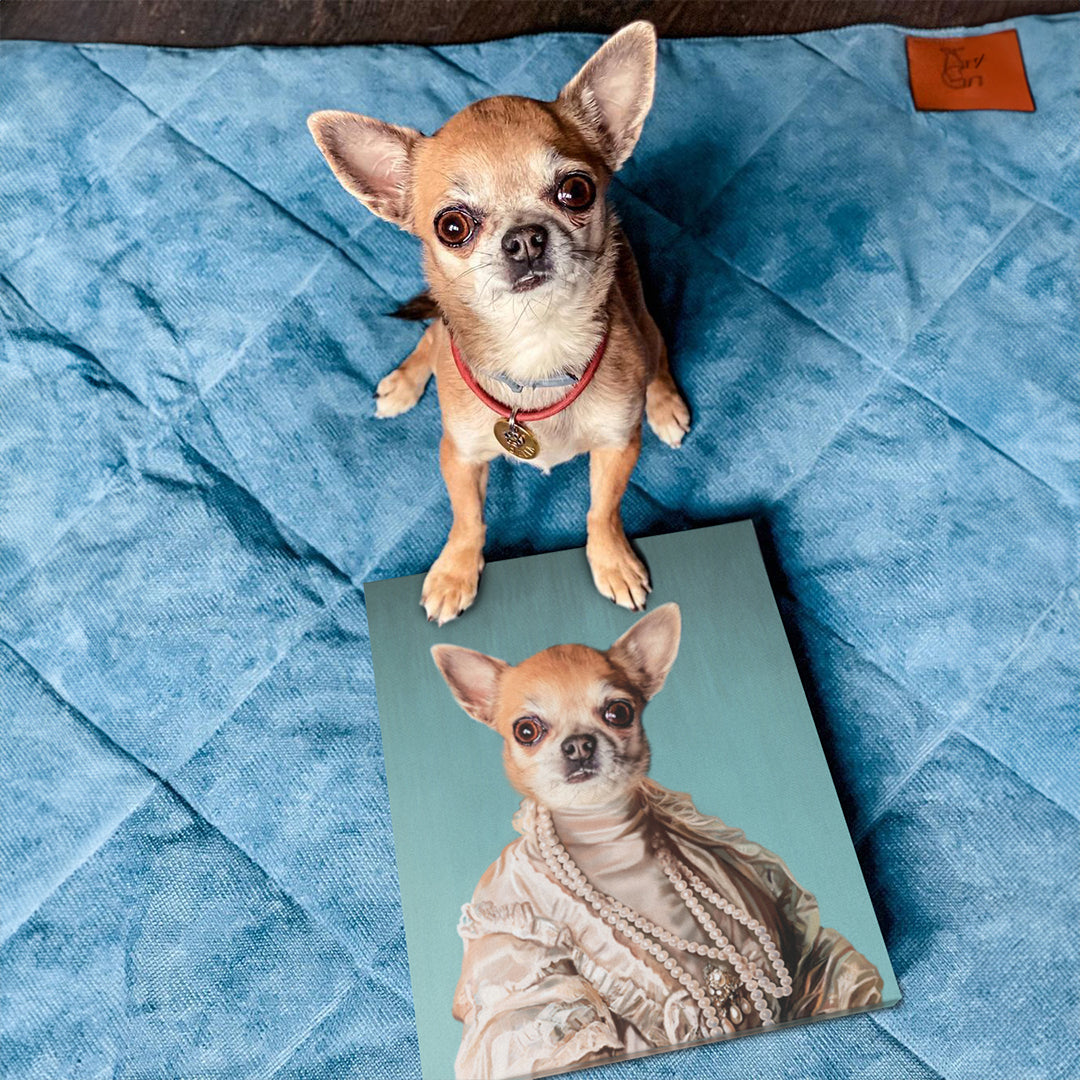The Queen Regent - Custom Pet Canvas