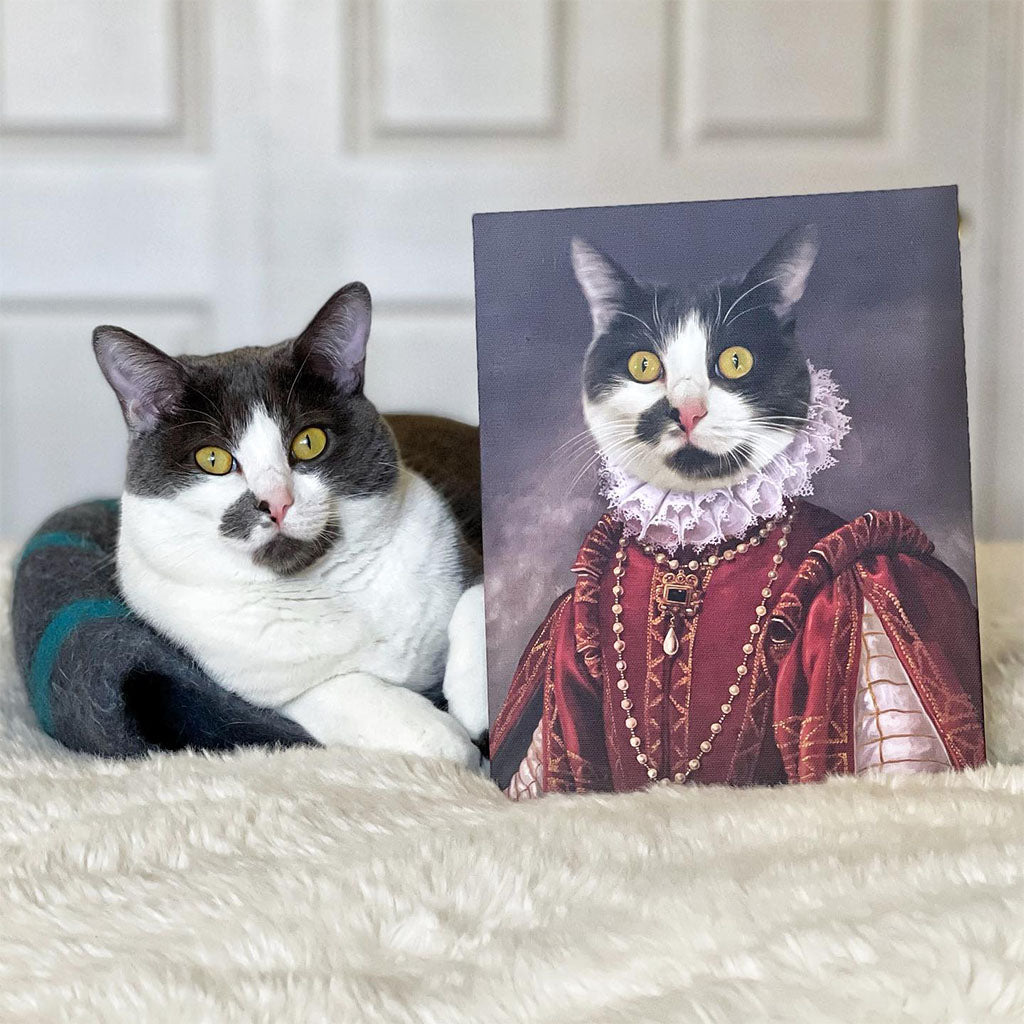 The Queen of Roses - Custom Pet Canvas