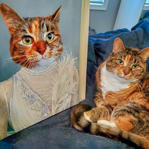 The Ballerina - Custom Pet Canvas