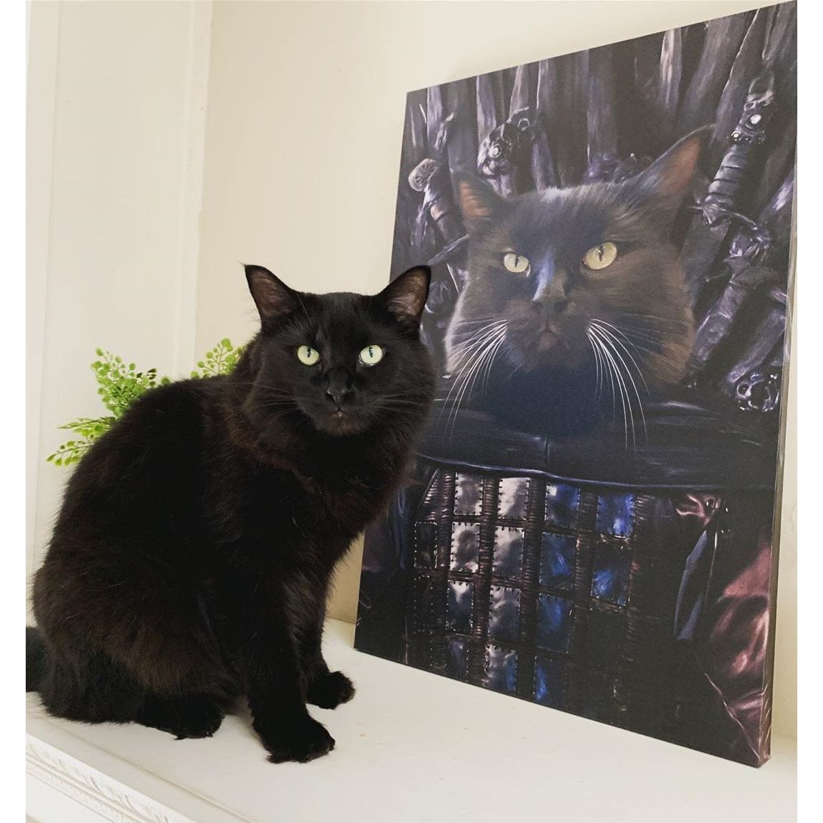 The Kingslayer - Custom Pet Canvas