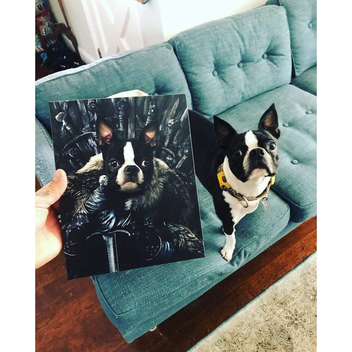 The King in the North - Custom Pet Canvas