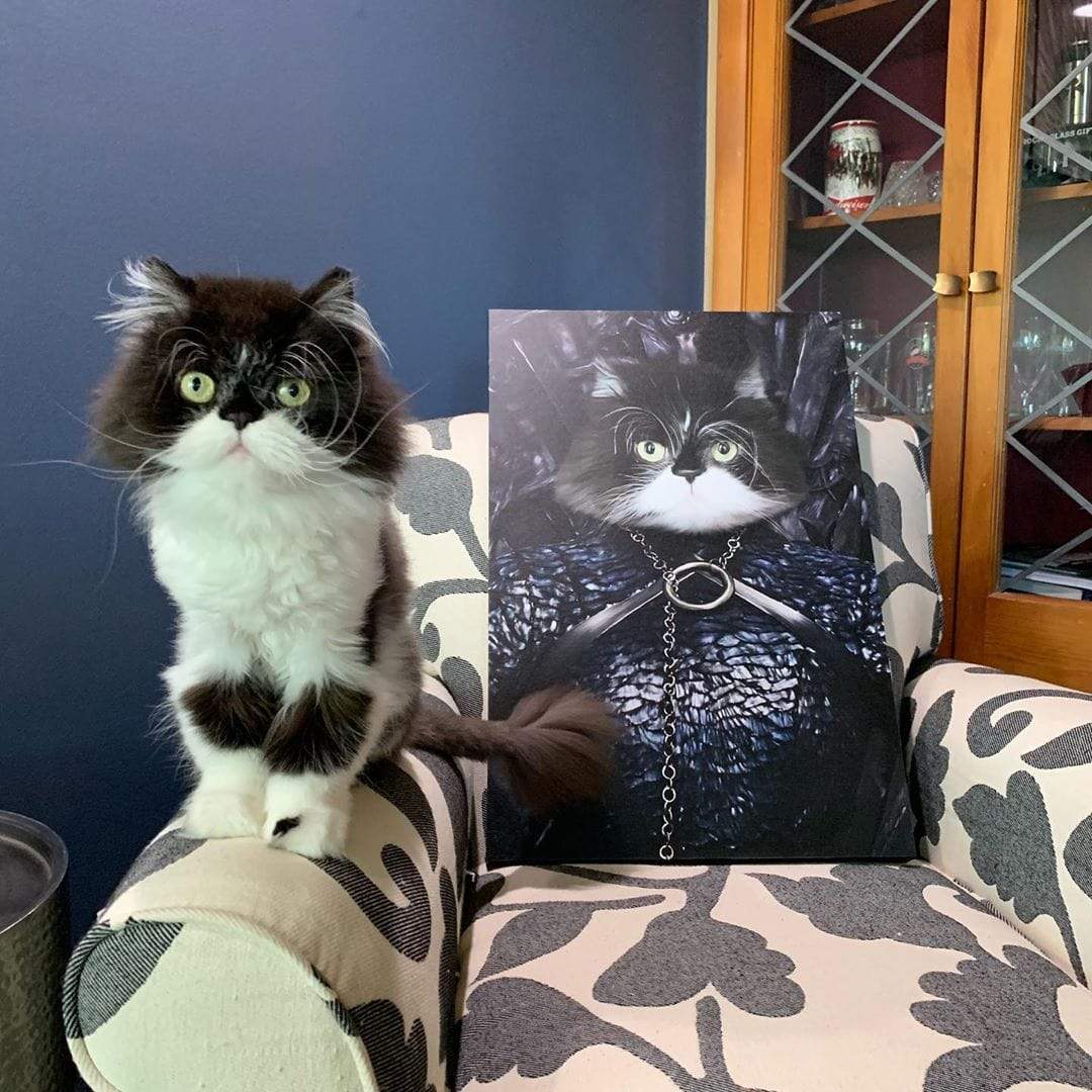 The Lady of the North - Custom Pet Canvas