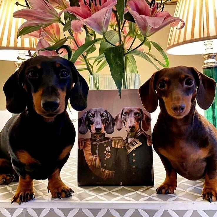 The Brothers In Arms - Custom Pet Canvas