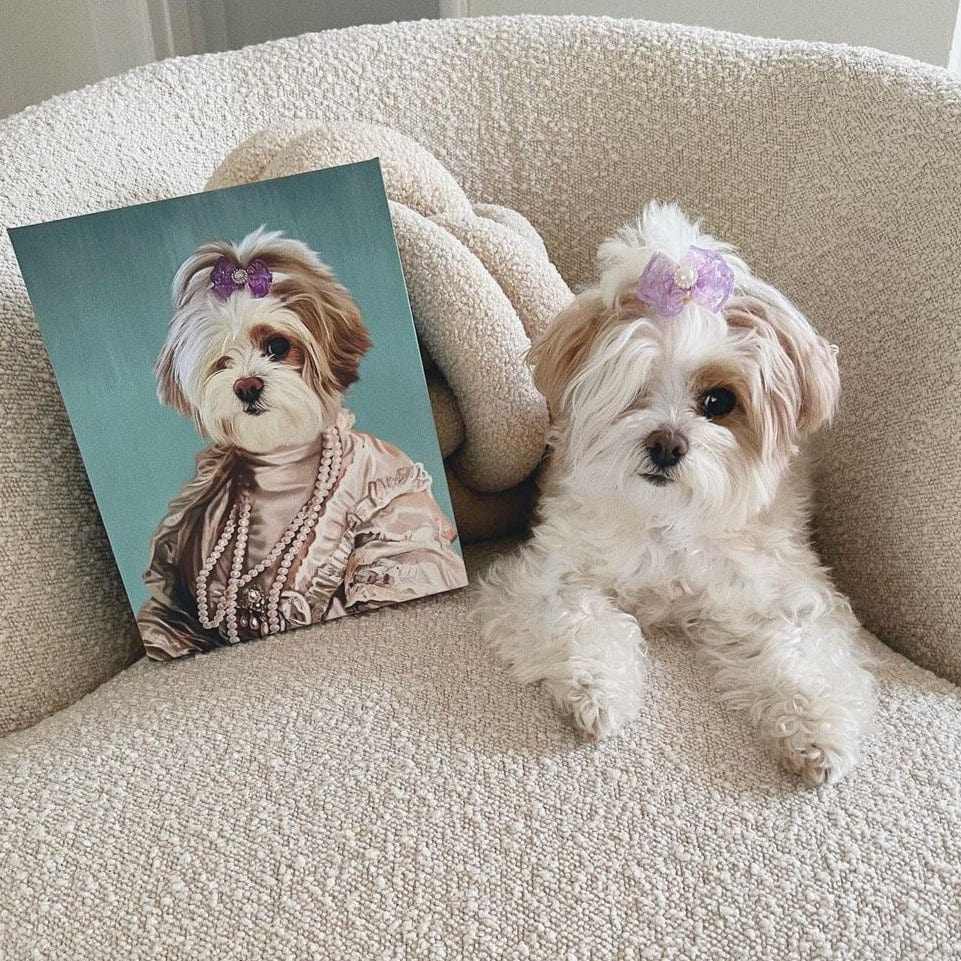 The Queen Regent - Custom Pet Canvas