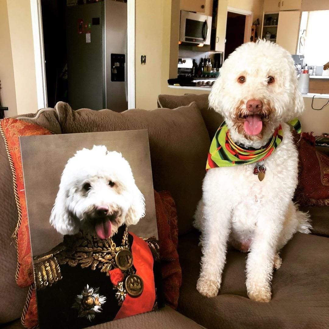 The Major - Custom Pet Canvas