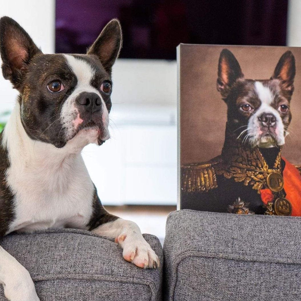 The Major - Custom Pet Canvas