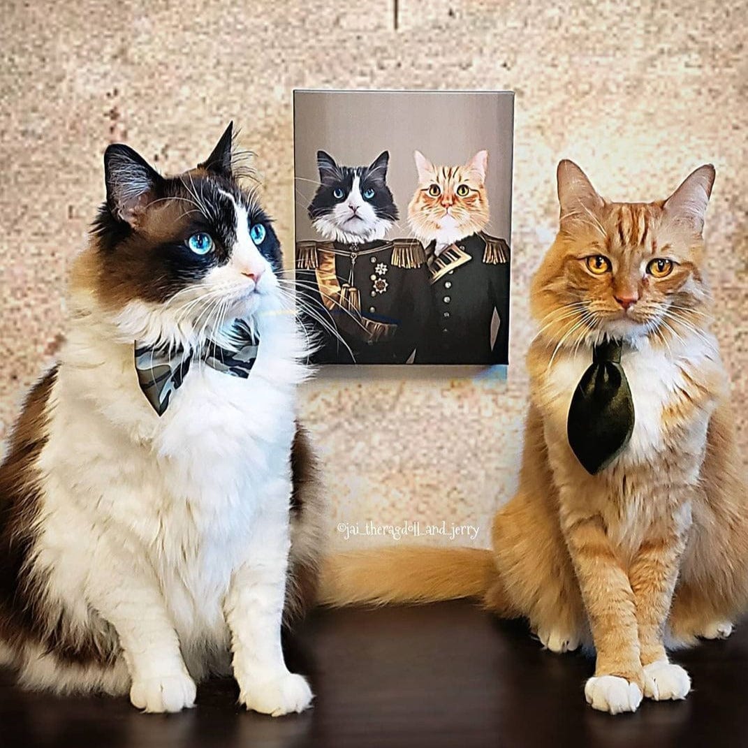The Brothers In Arms - Custom Pet Canvas