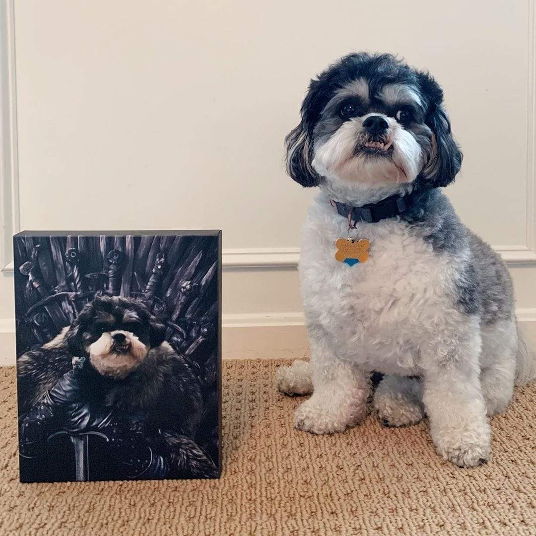 The King in the North - Custom Pet Canvas