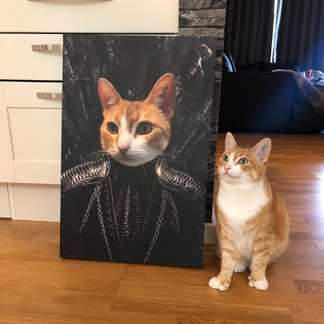 The Queen of the Seven Kingdoms - Custom Pet Canvas