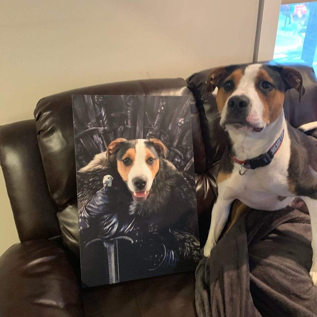 The King in the North - Custom Pet Canvas