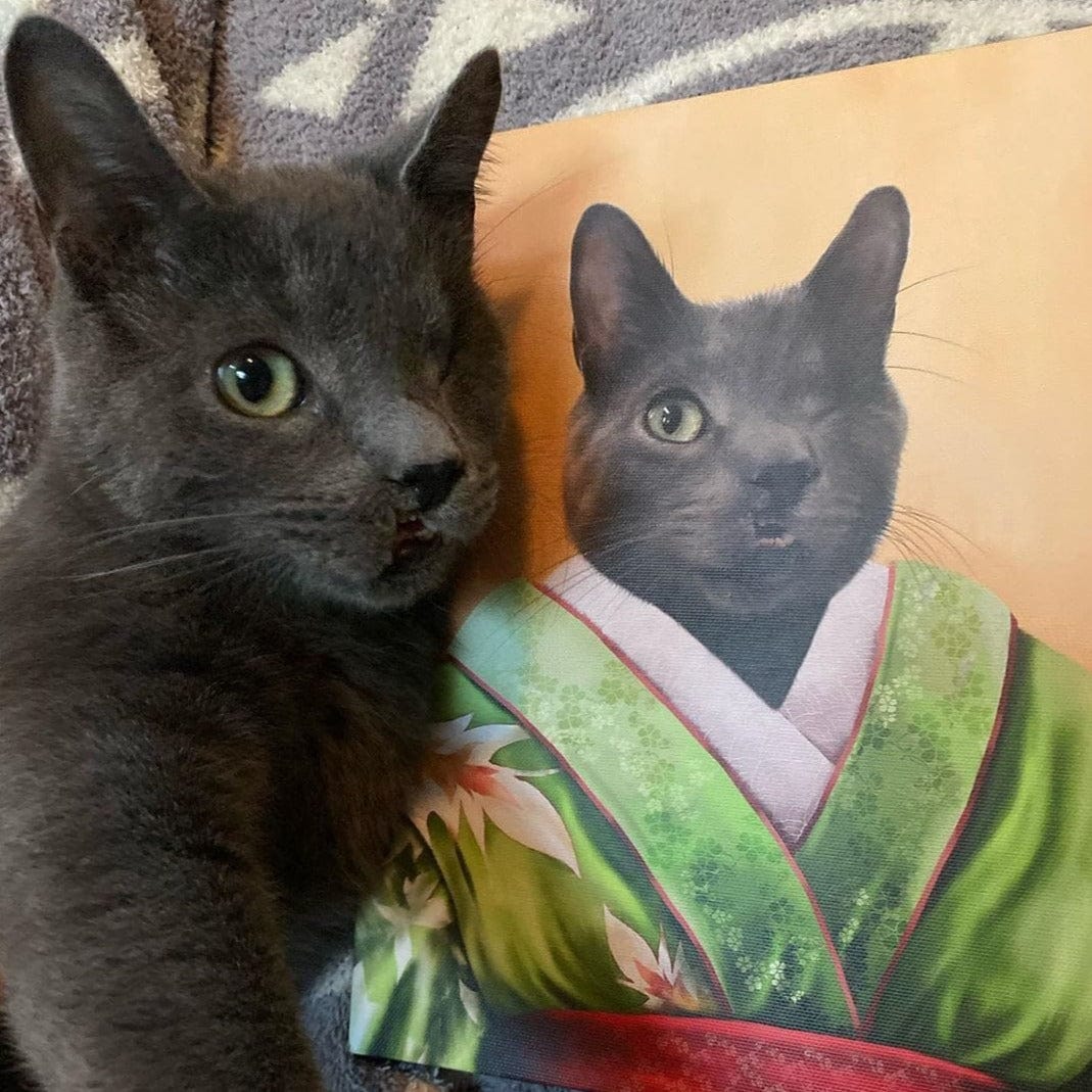 The Geisha - Custom Pet Canvas