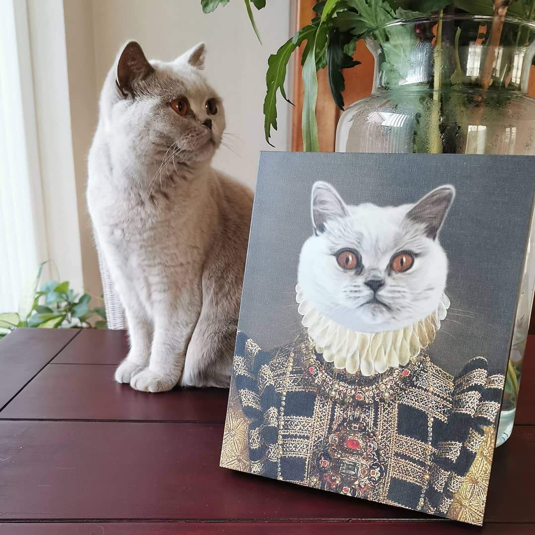 The Dame - Custom Pet Canvas