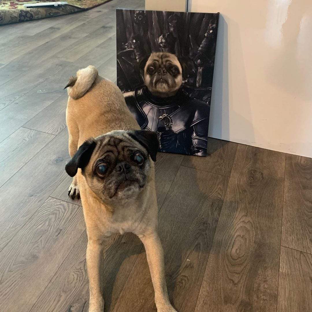 The Oathkeeper - Custom Pet Canvas