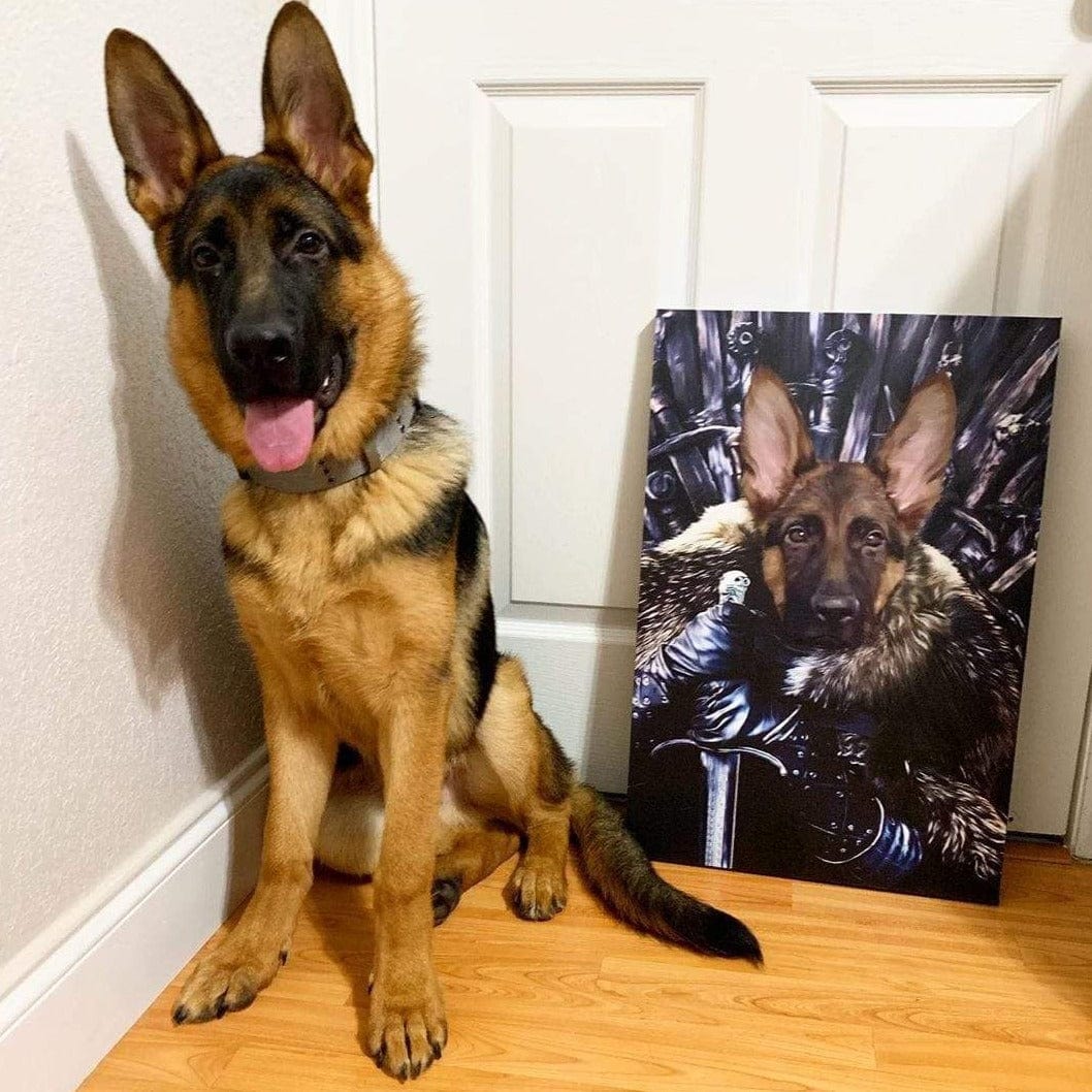 The King in the North - Custom Pet Canvas
