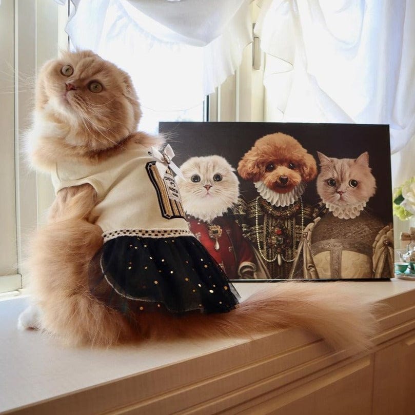 The Three Queens - Custom Pet Canvas