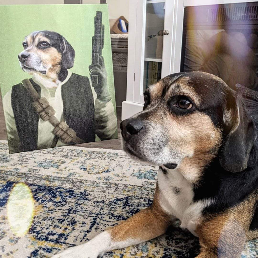 The Rebel - Custom Pet Canvas