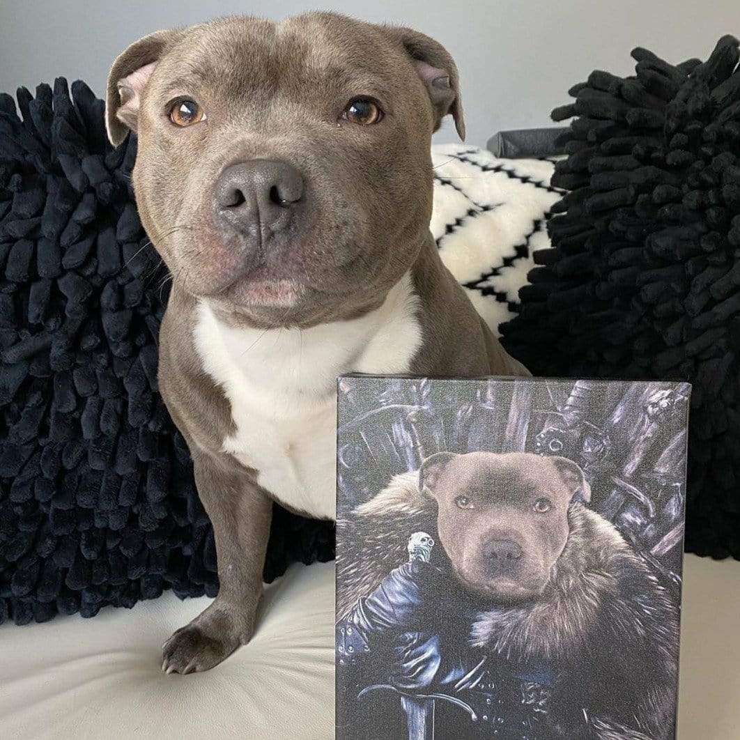 The King in the North - Custom Pet Canvas