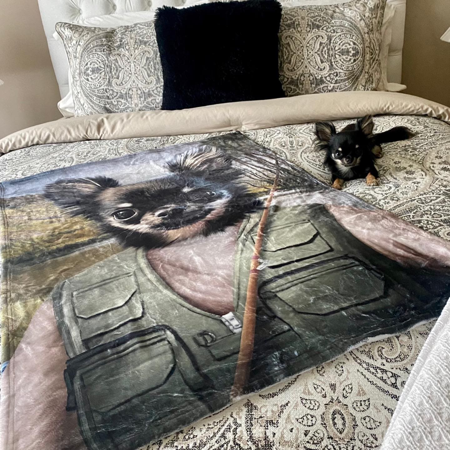 The Fisherman - Custom Pet Blanket