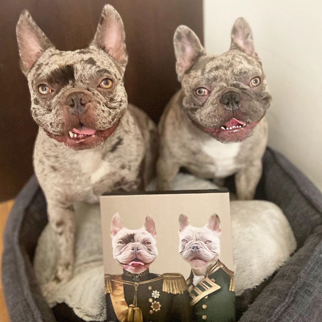 The Brothers In Arms - Custom Pet Canvas