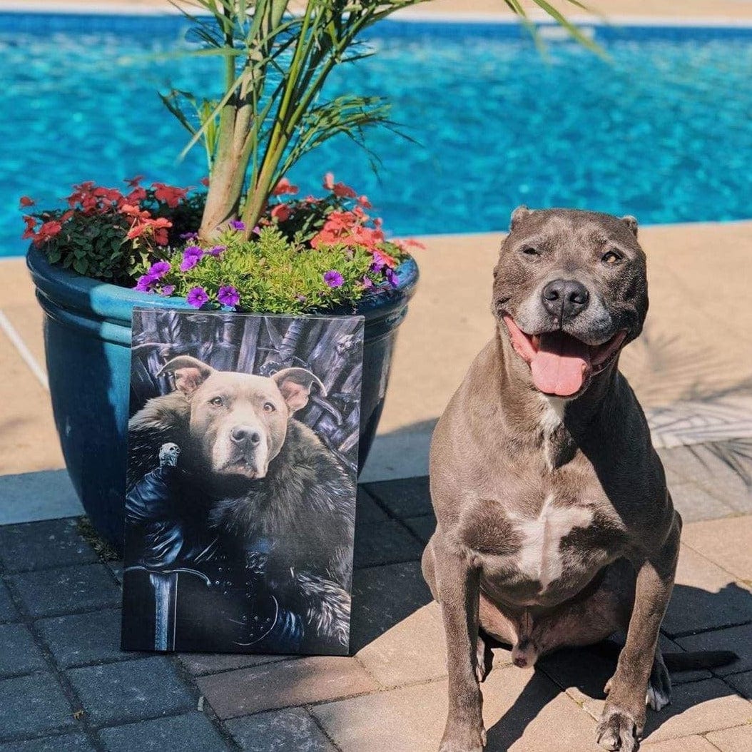 The King in the North - Custom Pet Canvas