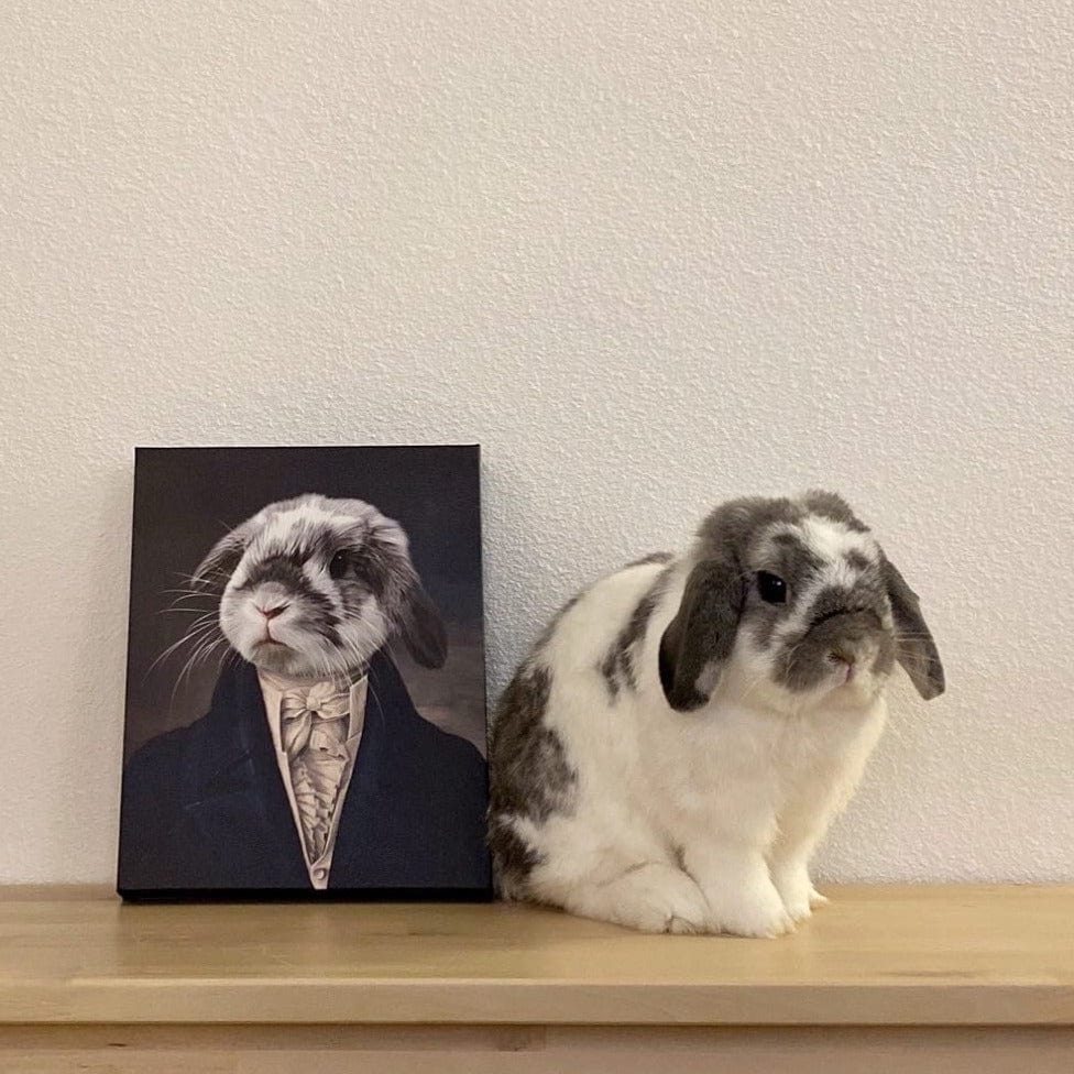 The Aristocrat - Custom Pet Canvas